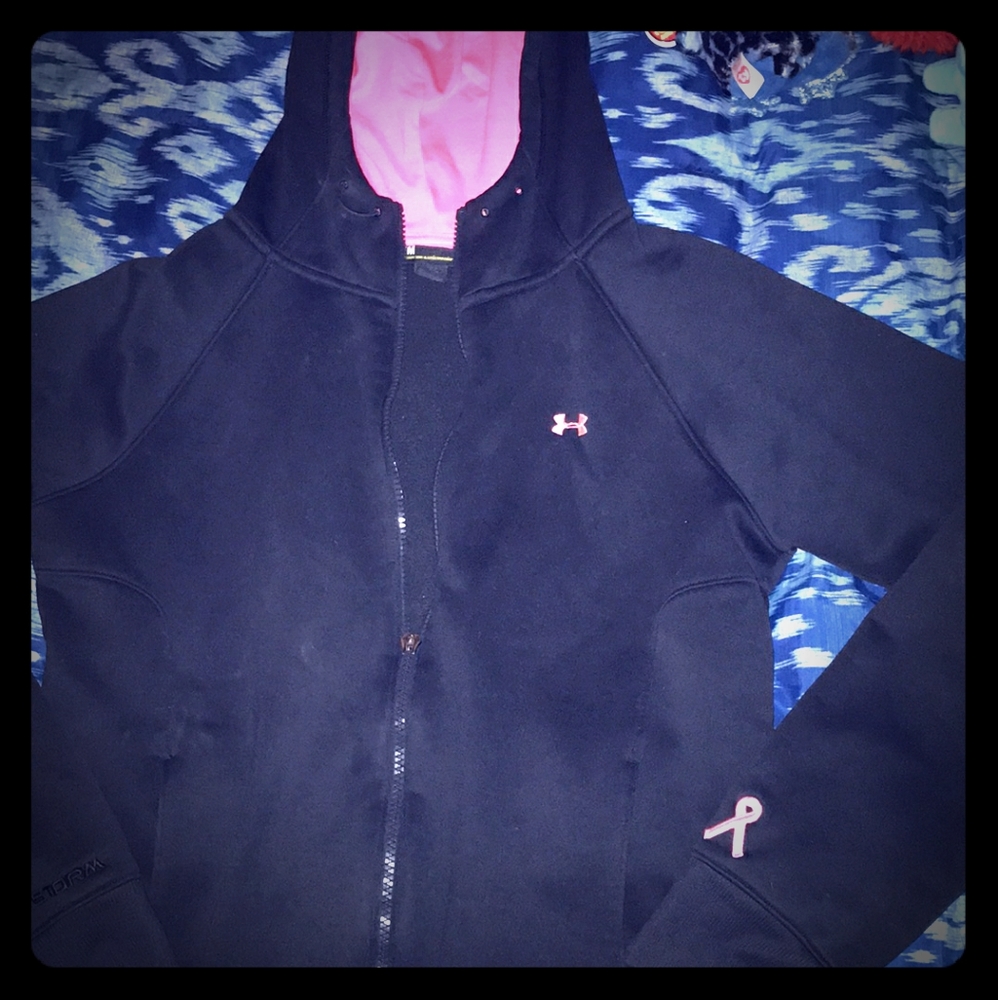 Under armour breast cancer hoodie